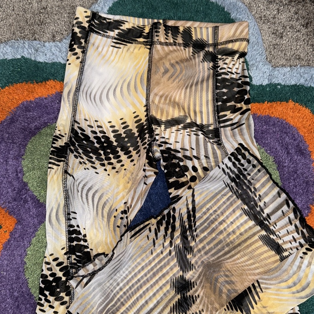 Printed Flare Pants
